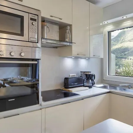 Bios Moderne 3ch Vue Mt Blanc Aiguilles 3mn Brevent דירה שאמוני