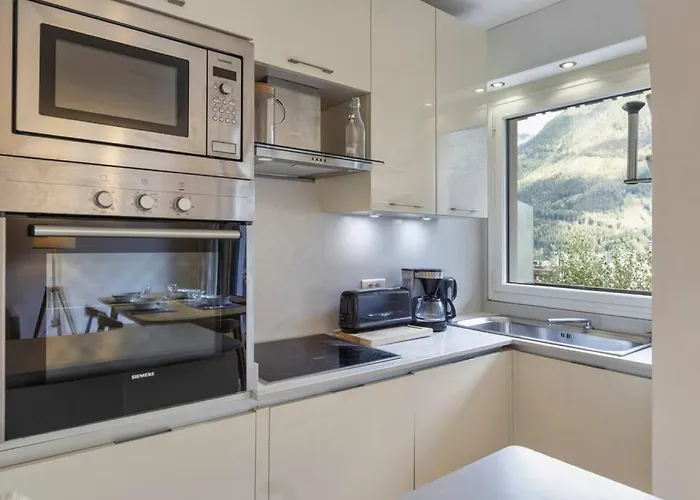 Bios Moderne 3ch Vue Mt Blanc Aiguilles 3mn Brevent דירה שאמוני